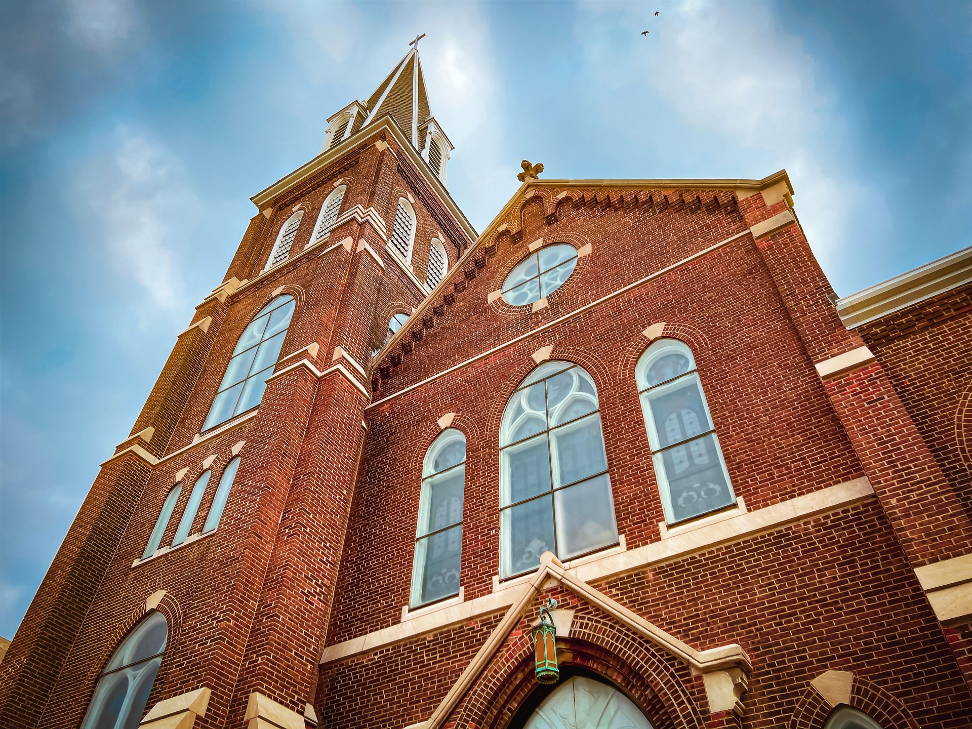 Historic Church Cathedral Reaching Towards the Sky