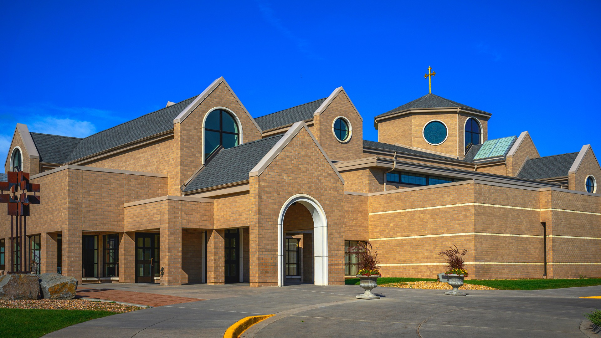 Modern Catholic Church buildings in Littleton, Colorado, USA
